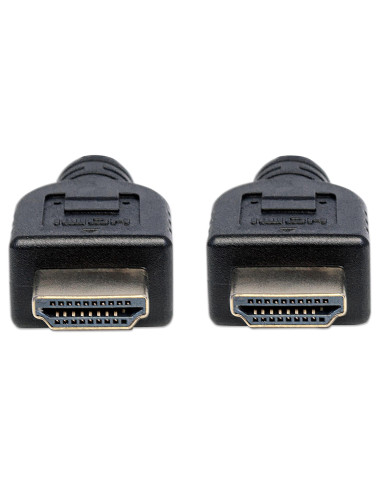 Cavo HDMI CL3 High Speed con Ethernet A/A M/M 2m Nero