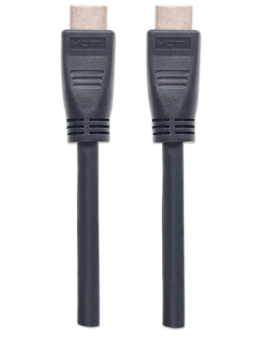 Cavo HDMI CL3 High Speed con Ethernet A/A M/M 8m Nero