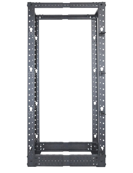 Open Frame Rack 19'' 4 Montanti 26U con profondit&agrave regolabile