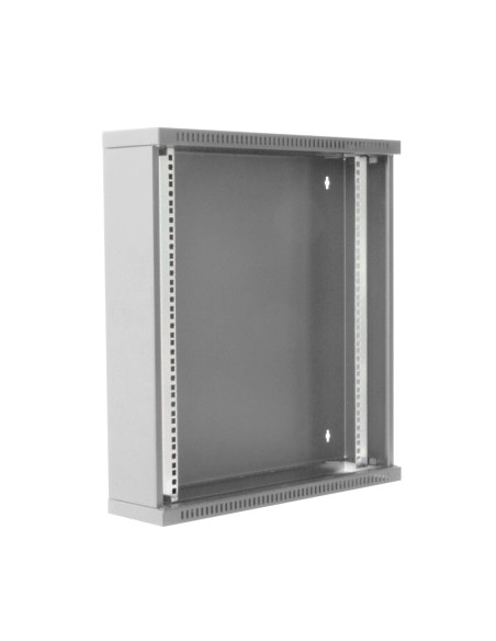 Armadio Rack 19'' Flat a muro p.30cm 6 unit&agrave sezione unica Grigio