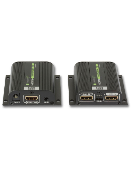 Amplificatore Extender HDMI Full HD 3D POE su cavo Cat.6/6A/7 40m con EDID ed IR