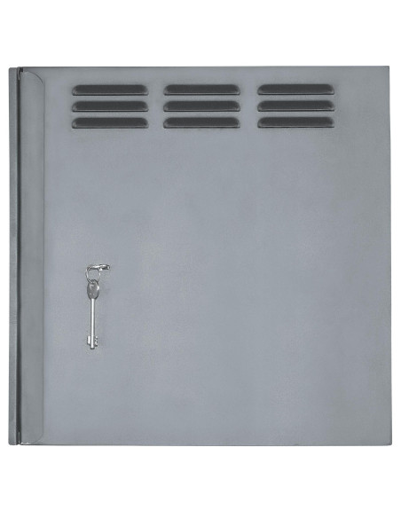 Armadio Rack 19'' a muro 6unit&agrave con serratura di sicurezza