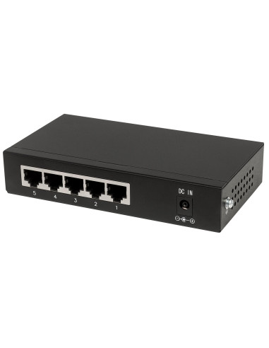 Switch PoE+ 5 porte Gigabit Ethernet