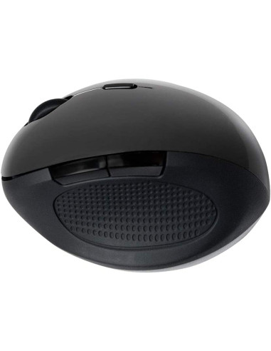 Mouse Ottico Ergonomico Wireless 1600dpi Nero