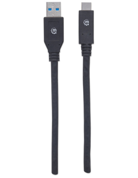 Cavo USB 3.1 tipo A Maschio / USB-C&trade Maschio 3m Nero
