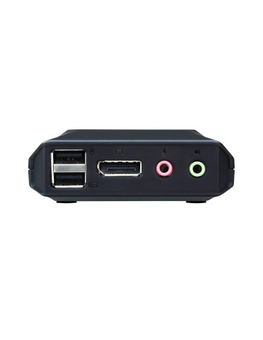 Switch KVM per doppio schermo DisplayPort (ThunderBolt) 2 USB