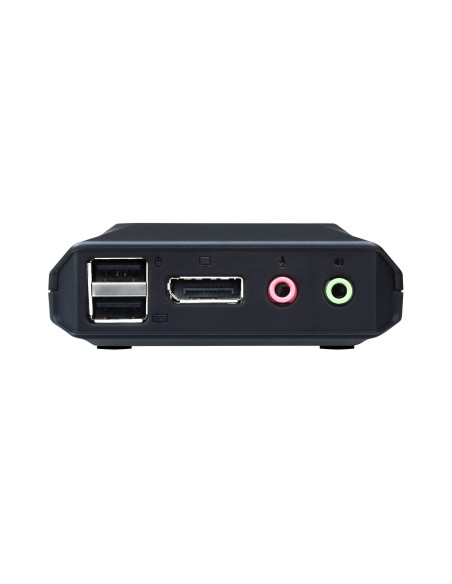 Switch KVM per doppio schermo DisplayPort (ThunderBolt) 2 USB