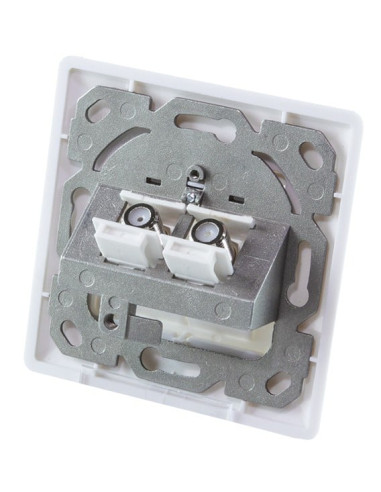 Adattatore Keystone IEC Femmina a F Femmina