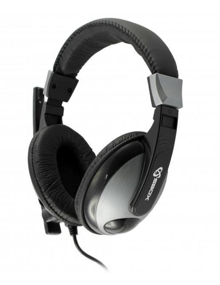 Cuffie Gaming con Microfono Nero HS-302