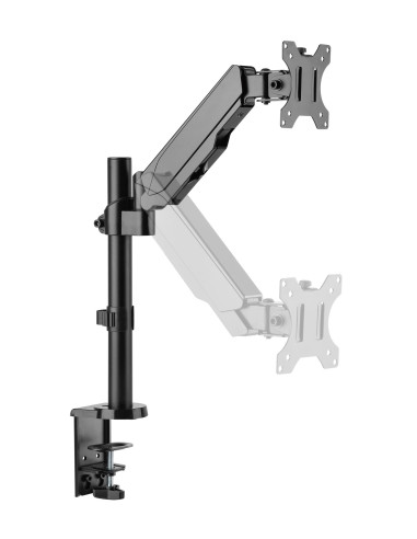 Supporto da Scrivania per Monitor 17-32'' con Molla a Gas Estensione 306 mm