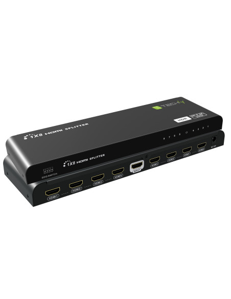 Splitter HDMI2.0 4K 8vie HDR/EDID
