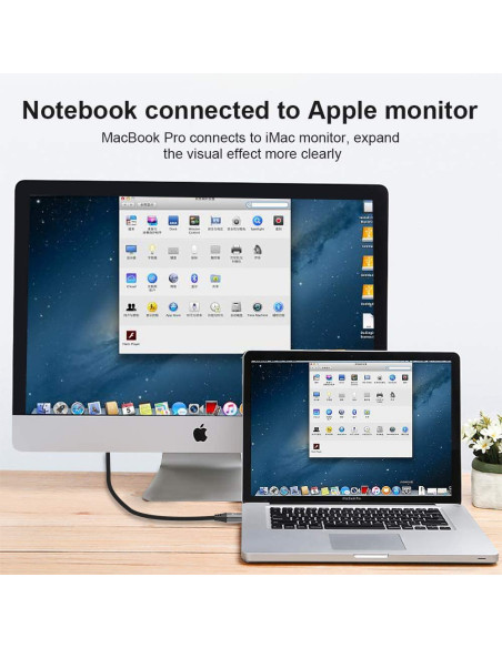 Cavo Monitor Mini DisplayPort V.1.4 (Thunderbolt) M/M 2 m