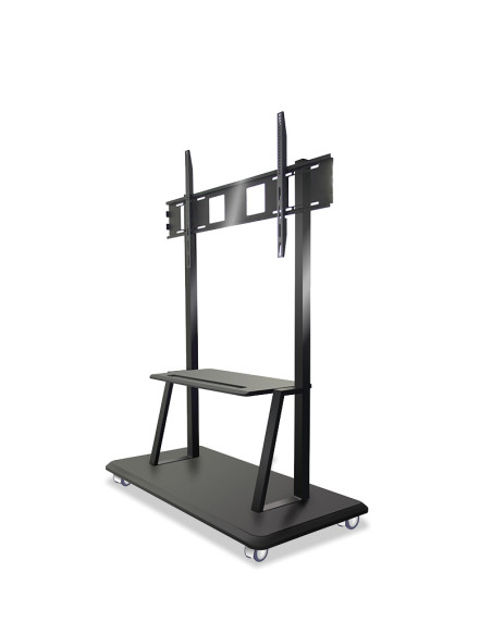 Supporto a Pavimento con Mensola per TV LCD/LED/Plasma 55-120''