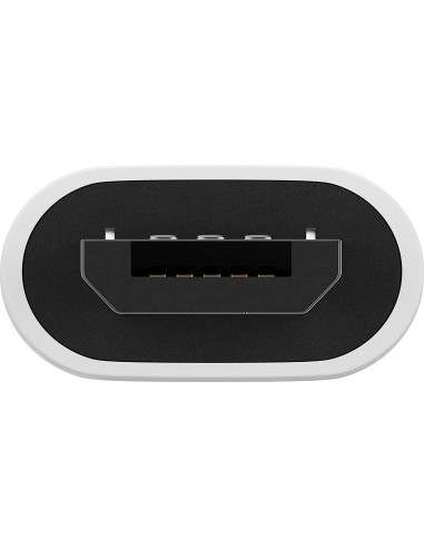 Adattatore Micro USB Maschio a USB-C&trade Femmina Bianco