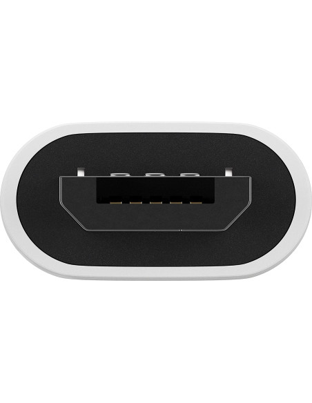 Adattatore Micro USB Maschio a USB-C&trade Femmina Bianco