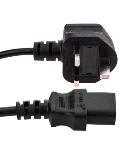 Cavo di Alimentazione Maschio UK a C13 (IEC 60320)