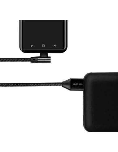 Cavo HighSpeed USB-C&trade Maschio Angolato/USB-A Maschio Dritto 0