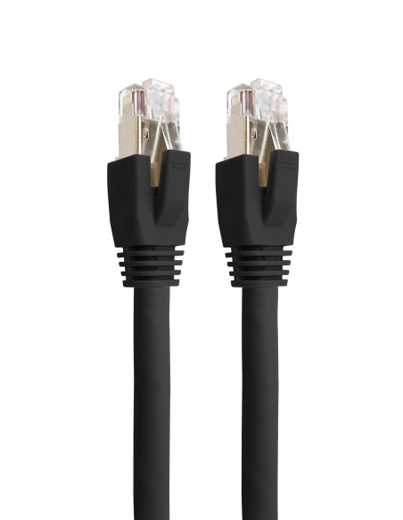 Cavo di rete Patch in rame Cat.8.1 SFTP LSZH 1m Nero