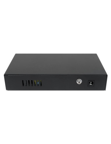 Fast Ethernet Switch a 6 porte con 4 porte PoE (1 x High-Power PoE)
