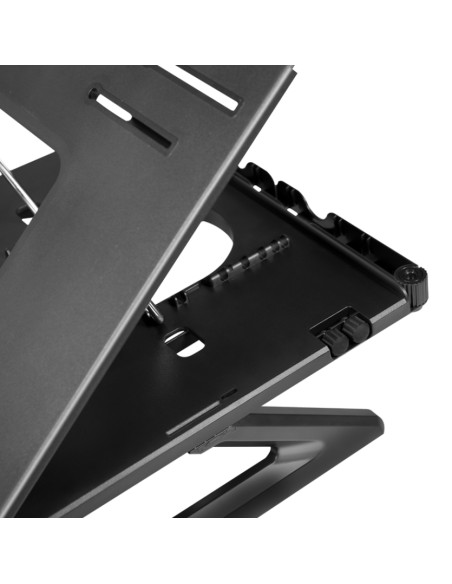 Supporto per Notebook e Tablet 10-15.6'' Ergonomico Nero