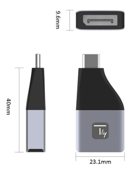 Adattatore Convertitore da USB-C&trade a DisplayPort