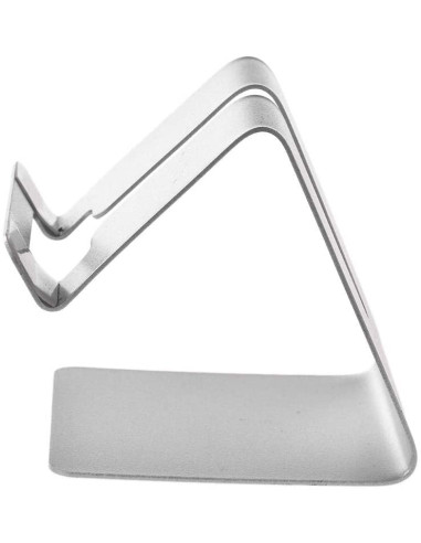 Supporto in Alluminio per Smartphone e Tablet Universale Silver