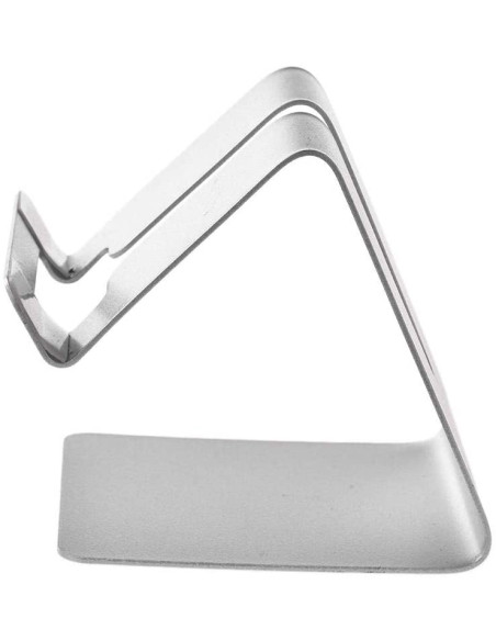 Supporto in Alluminio per Smartphone e Tablet Universale Silver