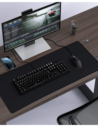 Tappetino Mouse Gaming XXL Standard Nero