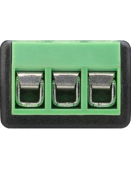 Adattatore Connettore Audio 3.5 mm Maschio a Terminal Block 3 pin