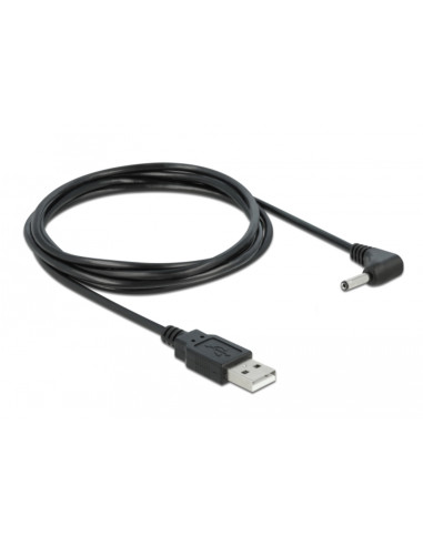 Cavo Alimentazione USB DC 3.5x1.35 mm Angolato 1