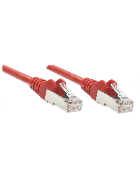 Cavo di rete Patch in Rame Schermato Cat. 5e Rosso F/UTP 30 m