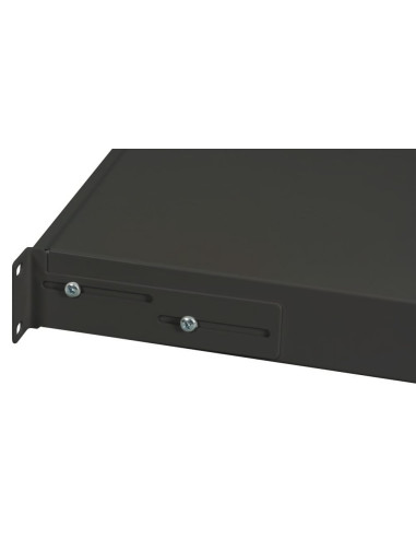 Cassetto Rack 19'' Fibra Ottica 24 porte LC Duplex/SC Simplex Nero