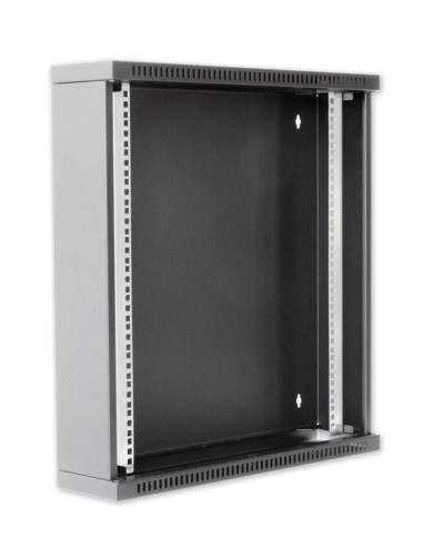 Armadio Rack 19'' Flat a muro p.30cm 12 unit&agrave sezione unica Grigio
