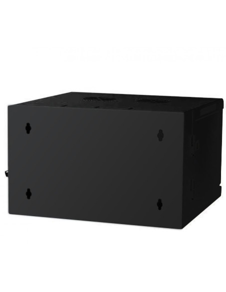 Armadio Rack 19'' a muro 9 unit&agrave due sezioni Nero