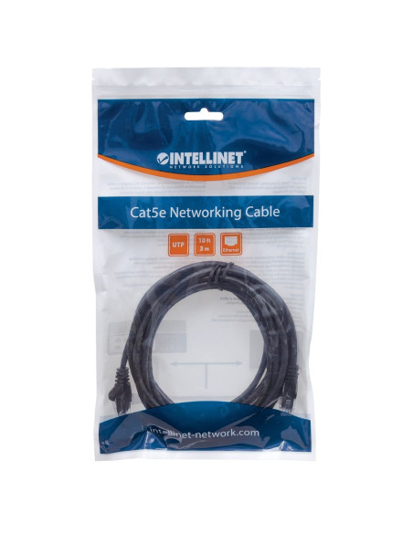 Cavo di rete Patch CCA Cat. 6 Nero UTP 25 m