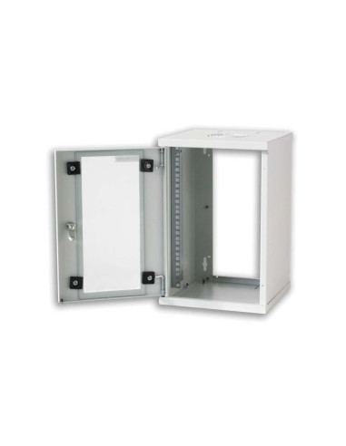 Armadio Rack 10'' a muro 9 unit&agrave Grigio prof. 300 mm