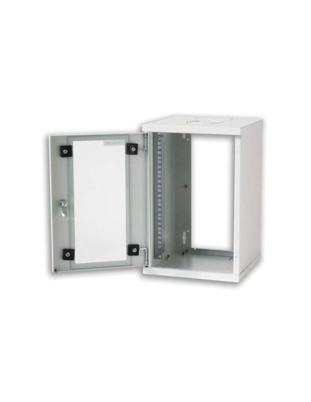 Armadio Rack 10'' a muro 9 unit&agrave Grigio prof. 300 mm