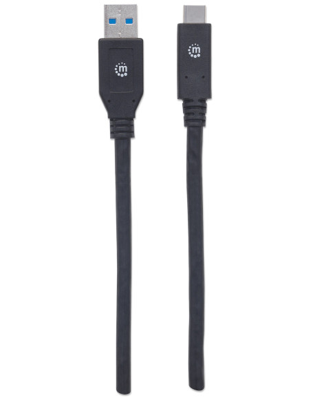 Cavo USB 3.1 tipo A Maschio / USB-C&trade Maschio 3m Nero