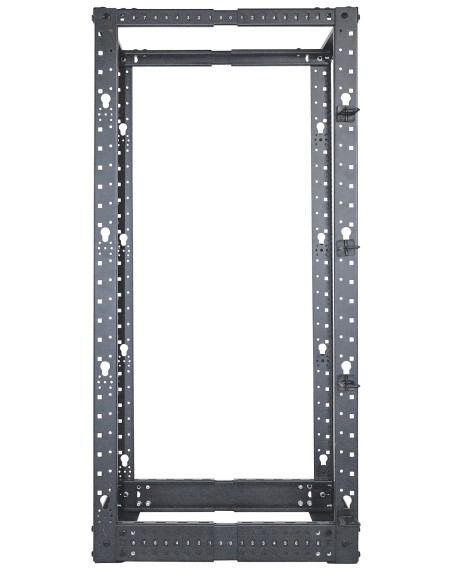 Open Frame Rack 19'' 4 Montanti 48U con profondit&agrave regolabile