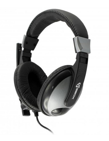 Cuffie Gaming con Microfono Nero HS-302