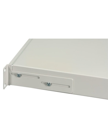 Box Ottico Versione Scorrevole 1U Senza Pannello Frontale Grigio