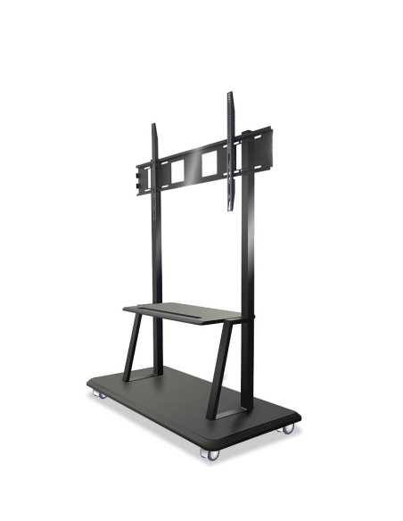 Supporto a Pavimento con Mensola per TV LCD/LED/Plasma 55-120''