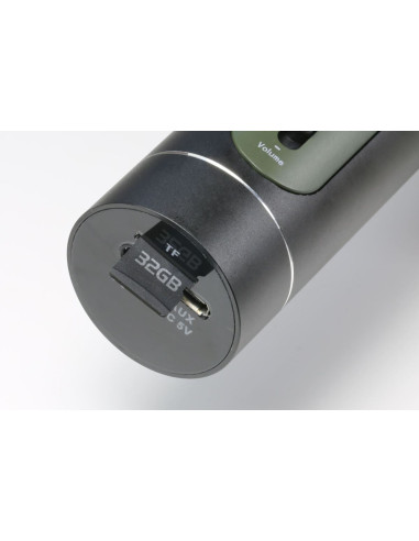 Microfono Karaoke Bluetooth con TWS per Cantare in Duetto Nero
