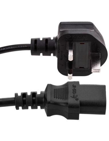Cavo di Alimentazione Maschio UK a C13 (IEC 60320)