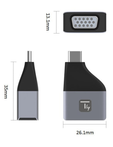 Adattatore da USB-C&trade a VGA