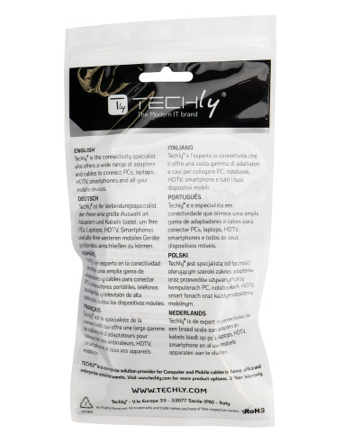 Caricabatterie Alimentatore Micro USB 5V 1A per Smartphone Tablet Nero