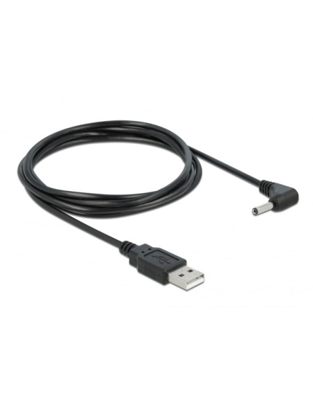 Cavo Alimentazione USB DC 3.5x1.35 mm Angolato 1