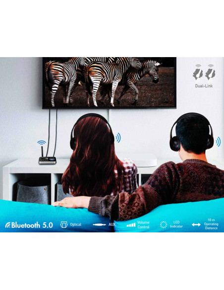 Trasmettitore e Ricevitore Audio Bluetooth V5.0