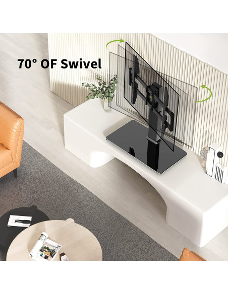 Supporto Universale da Tavolo per Monitor e TV da 32'' a 55''