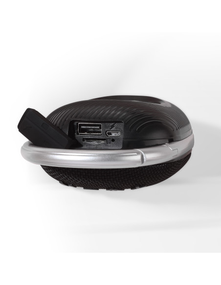Mini Altoparlante Wireless BT V5.3 Speaker Luce LED Vivavoce TF USB Nero